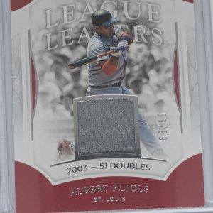 2017 panini national treasures albert pujols /99 #ll-ap