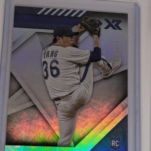 2021 Panini Chronicles XR Blue #4 Hyeon-Jong Yang RC #D /99