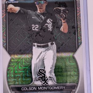 2023 Bowman Chrome Colson Montgomery #BCP-165 Mojo Refractor Chicago White Sox