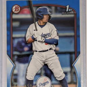 Yeiner Fernandez /150 Blue 2023 Bowman 1st Paper Baseball