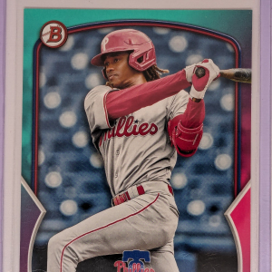 Emaarion Boyd 2023 Bowman Draft #BD-43 Pink Gradient /199