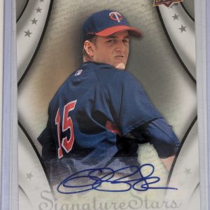 2009 Upper Deck Signature Stars Signatures Glen Perkins #163 Auto