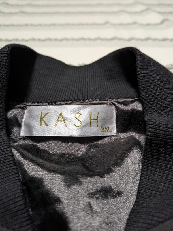 KASH Track Jacket Suit Like Adidas Black Long sleeve 3XL - Image 7