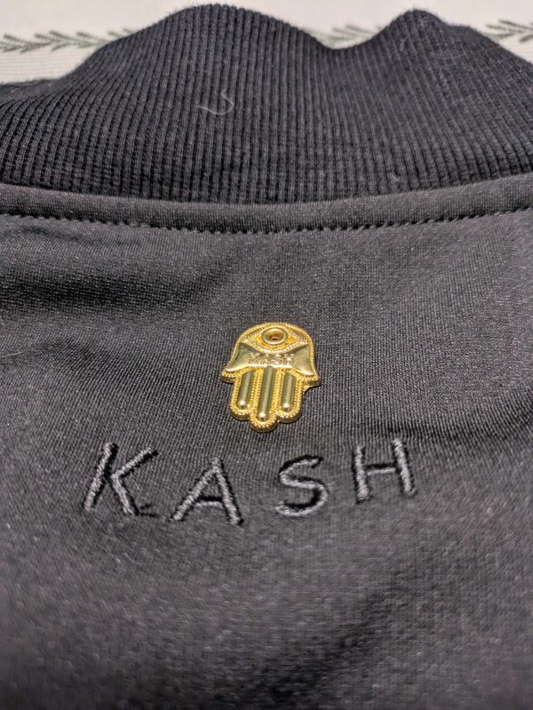 KASH Track Jacket Suit Like Adidas Black Long sleeve 3XL - Image 10