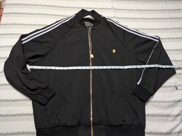 KASH Track Jacket Suit Like Adidas Black Long sleeve 3XL - Image 11