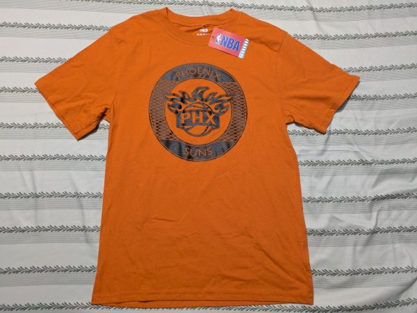 Phoenix Suns T Shirt Boys XL 14/16 Orange Black