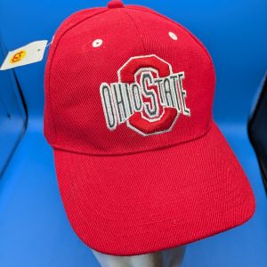 Ohio State Buckeyes NCAA Cap Baseball Hat Football Red Gray Official Product NWT