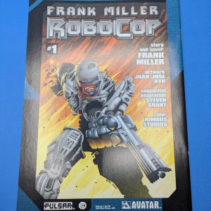 Frank Miller Robocop #1 Bronze Age Pulsar Avatar Comic Book