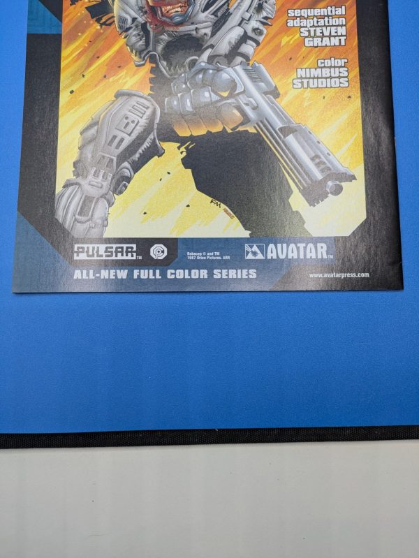 Frank Miller Robocop #1 Bronze Age Pulsar Avatar Comic Book - Image 2