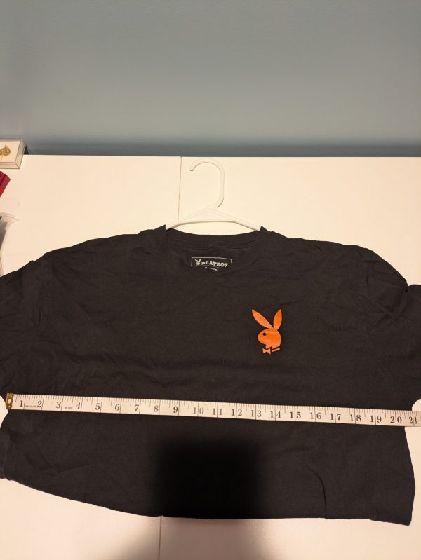 2020 Playboy Long Sleeve T Shirt Orange Black Large - Image 7