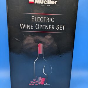 Mueller AUSTRIA Electric Wine Opener Set BRAND NEW