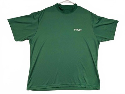 PING Performance Dynamics Green Golf Polo Moisture Wicking Shirt Mens XXL
