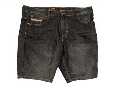 Ecko Unltd Denim Shorts Raw Hem Relaxed Fit Blue Jean Shorts Mens 40 42x10