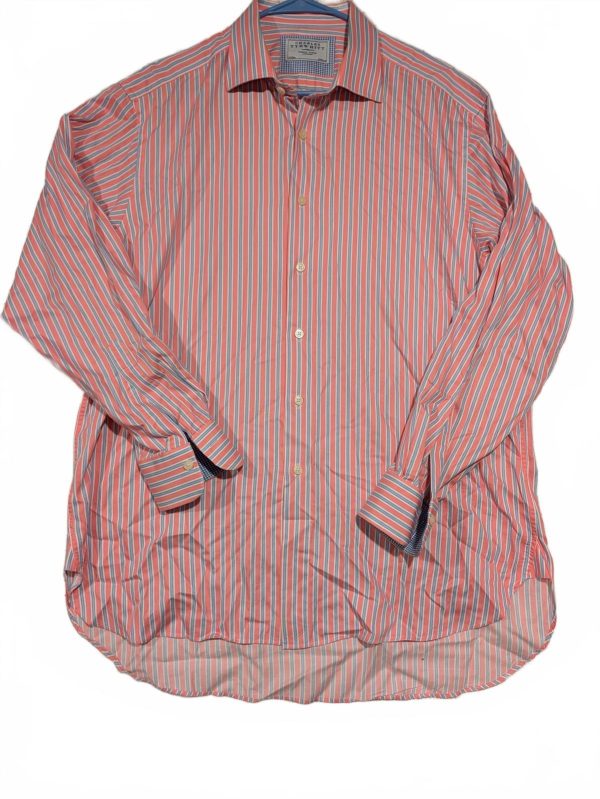 Charles Tyrwhitt Striped Dress Shirt - 17/35 Jermyn Street London