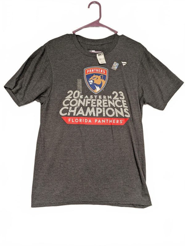 Florida Panthers 2023 Eastern Conference Champions T-Shirt - Fanatics Mens Small