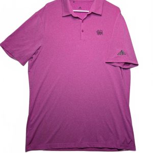 Adidas Performance Polo Shirt Short Sleeve Athletic Golf Mens Large