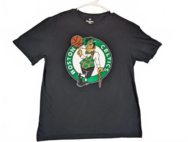 Fanatics Boston Celtics Logo Graphic T Shirt Black NBA Mens Large