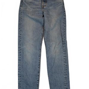 Levi’s Wedgie Straight Leg Denim Jeans Classic Blue Womens 26x26 27x27