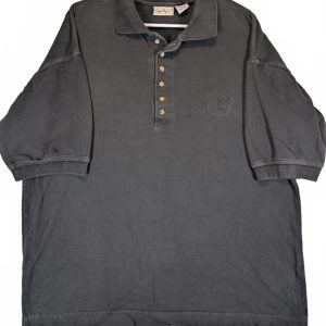Bugle Boy Co Vintage Polo Shirt Embroidered Crest Short Sleeve Mens XL