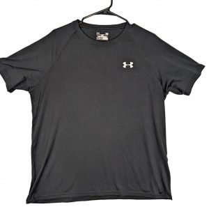 Under Armour HeatGear Loose Raglan Short Sleeve Training TShirt Gym Mens Large