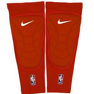 Nike NBA Knee Pads Compression Sleeves Orange CT3878 Mens L XL Pair