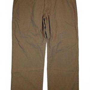 Dickies Dungaree Jean Heavyweight Work Pants Brown Mens 44x30