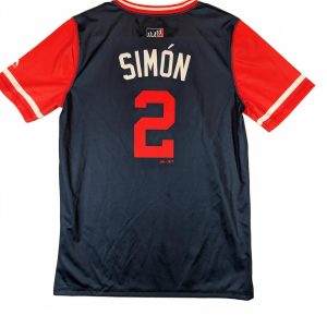 MLB Puerto Rico Simón World Baseball Classic WBC Jersey Boys Large 14 16