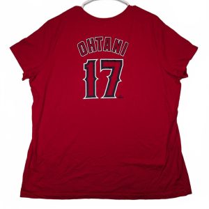 Nike Shohei Ohtani Los Angeles Angels MLB Baseball Graphic T-Shirt Womens XXL