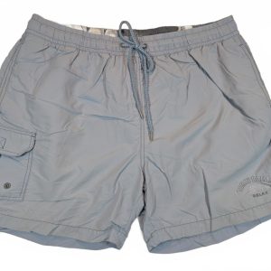 Tommy Bahama Relax Swim Trunks Cargo Shorts Mens XL Blue Nylon