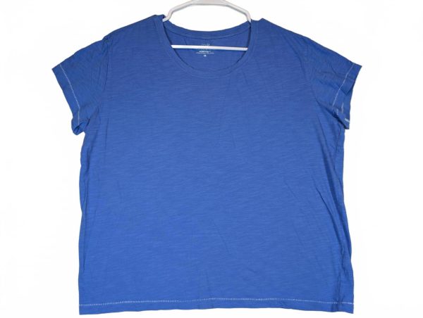 Vineyard Vines Surftee Solid Crewneck T Shirt Blue Womens Medium