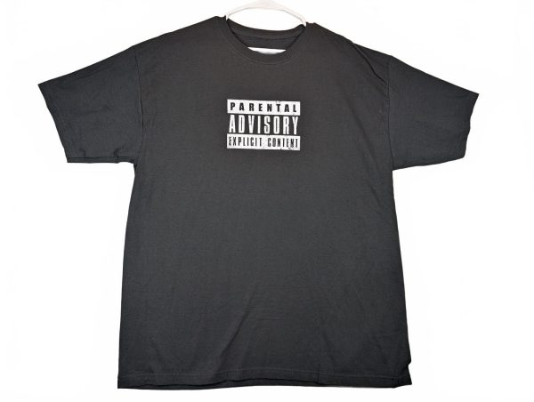 Unbranded Parental Advisory Explicit Content Graphic Streetwear T-Shirt Mens L