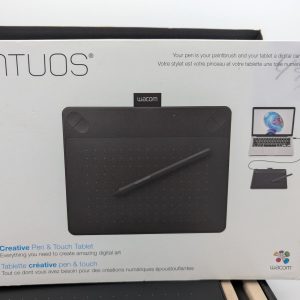 Wacom Intuos Art Pen Touch Graphics Drawing Tablet Medium Black Boxed Set