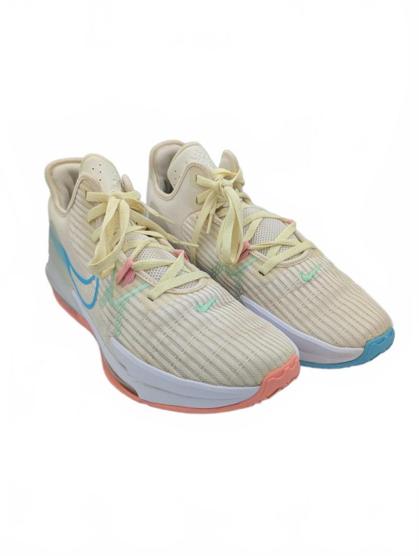 Nike LeBron Witness 6 Easter Basketball Sneakers Mens 13 Coconut Milk Shoes