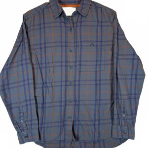REI Cooperative Plaid Button Up Hiking Outdoor Long Sleeve Shirt Mens Small