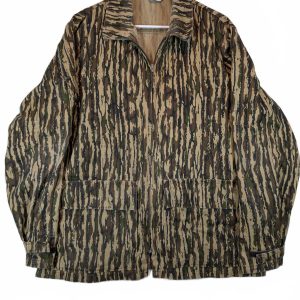 10X Realtree Camo Hunting Field Full Zip Jacket Mens Large Regular