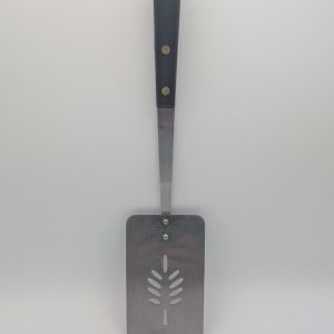 Lions R Logo Vintage Slotted Spatula Turner Kitchen Utensil Wooden Handle