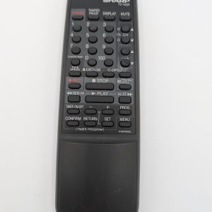 Sharp G1242PESA TV VCR Remote Control OEM Replacement Black Genuine Vintage Unit