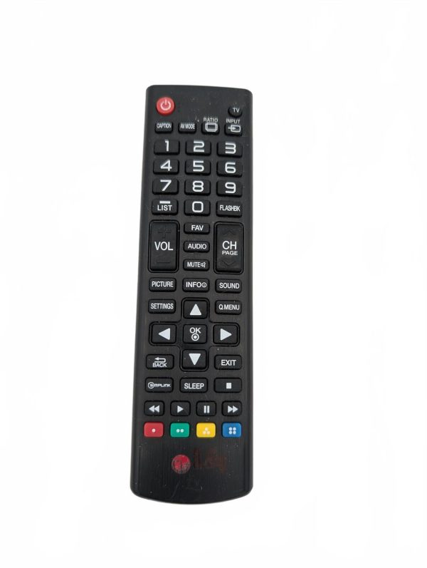 LG Smart TV Remote Control OEM Replacement Black Genuine Battery Cover Included