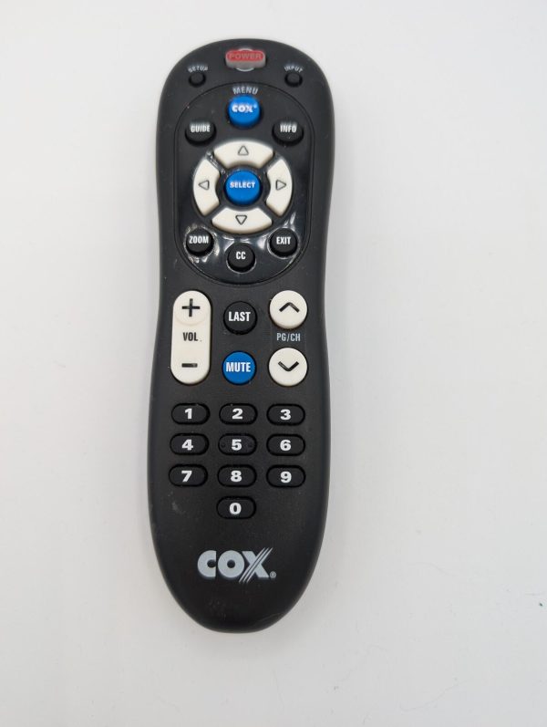 Cox URC-2220-R Mini Box Cable TV Remote Control Replacement