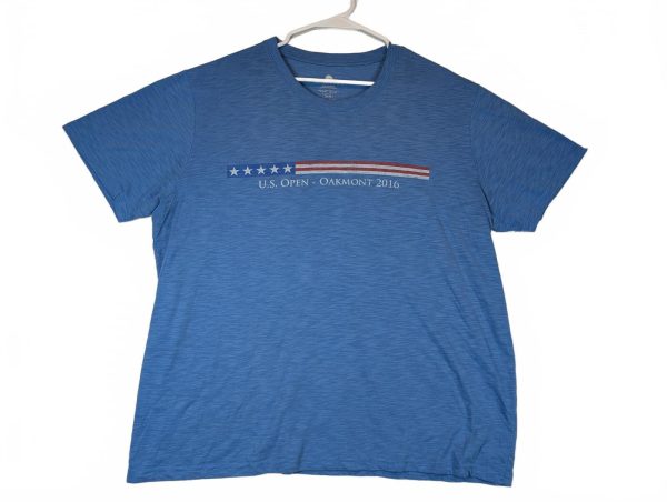 Levelwear U.S. Open Oakmont 2016 Flag Golf Graphic Short Sleeve T-Shirt Mens XL