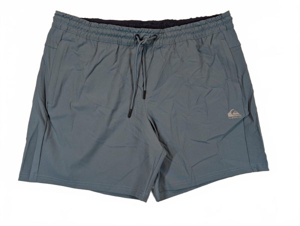 Quiksilver Dryflight Hybrid Stretch Swim Board Shorts Blue Mens XL Regular 40x7