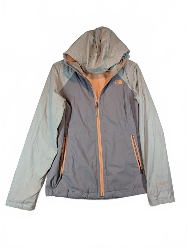 The North Face HyVent Hooded Rain Jacket Waterproof Full Zip Womens Medium M