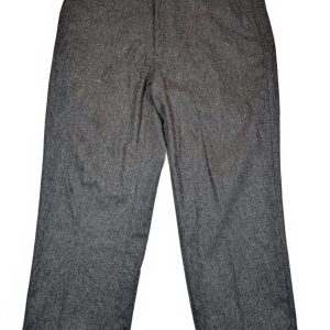Polo Ralph Lauren Wool Dress Pants Classic Gray Hemmed Mens 36x26