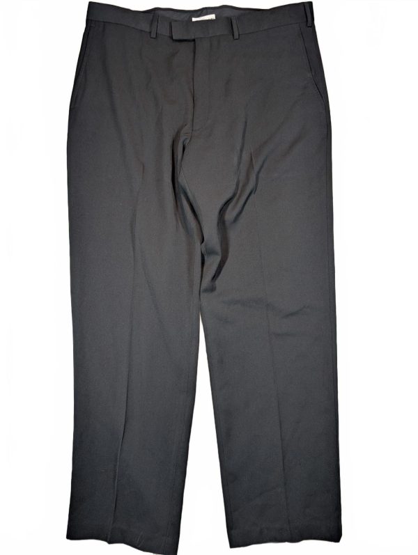 Kenneth Cole Reaction Soft Operator Dress Pants Black Mens 38x32