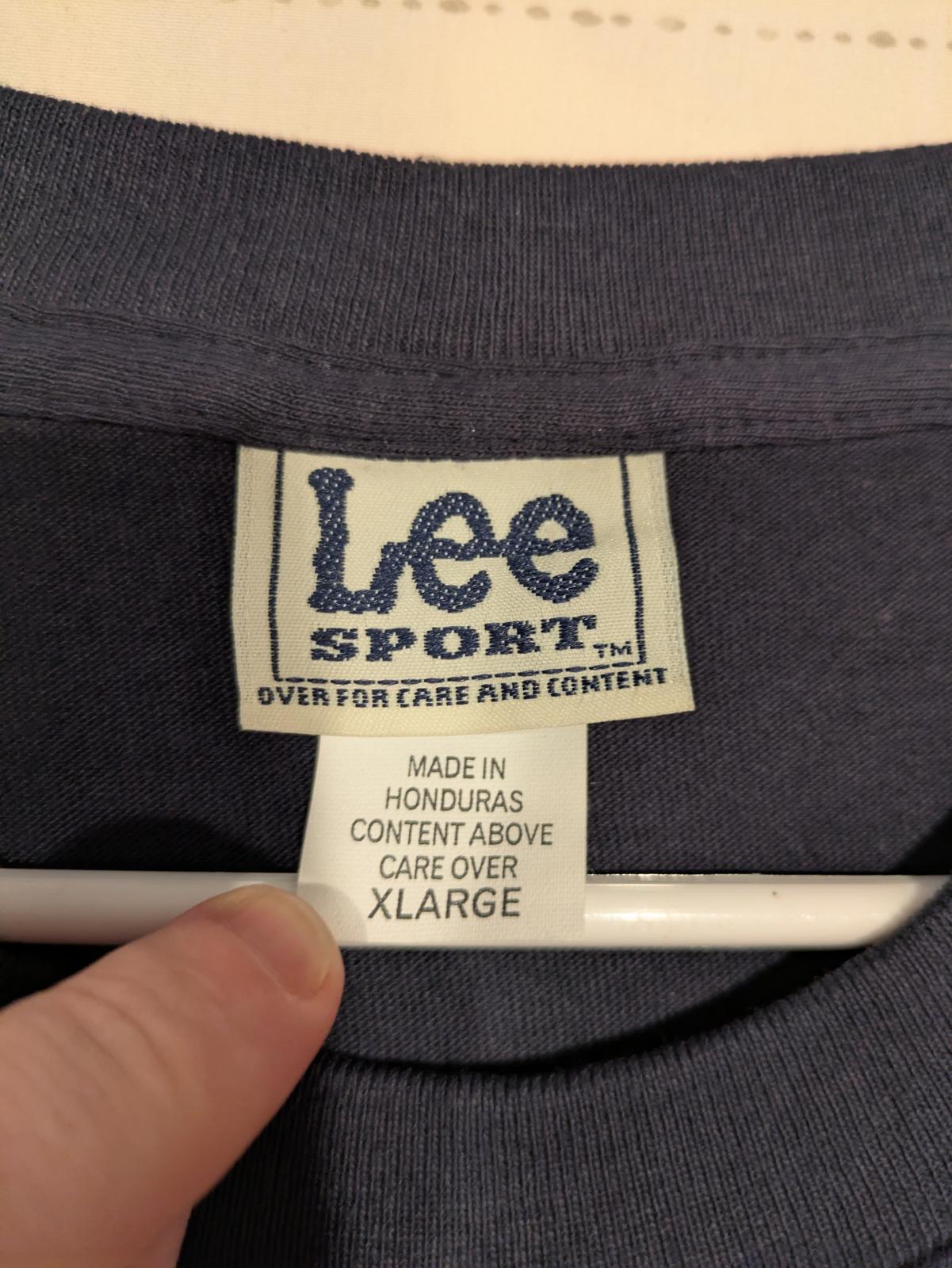 Lee Sport 2001 World Series MLB Graphic T-Shirt Navy Baseball Mens XL Vintage - Image 4
