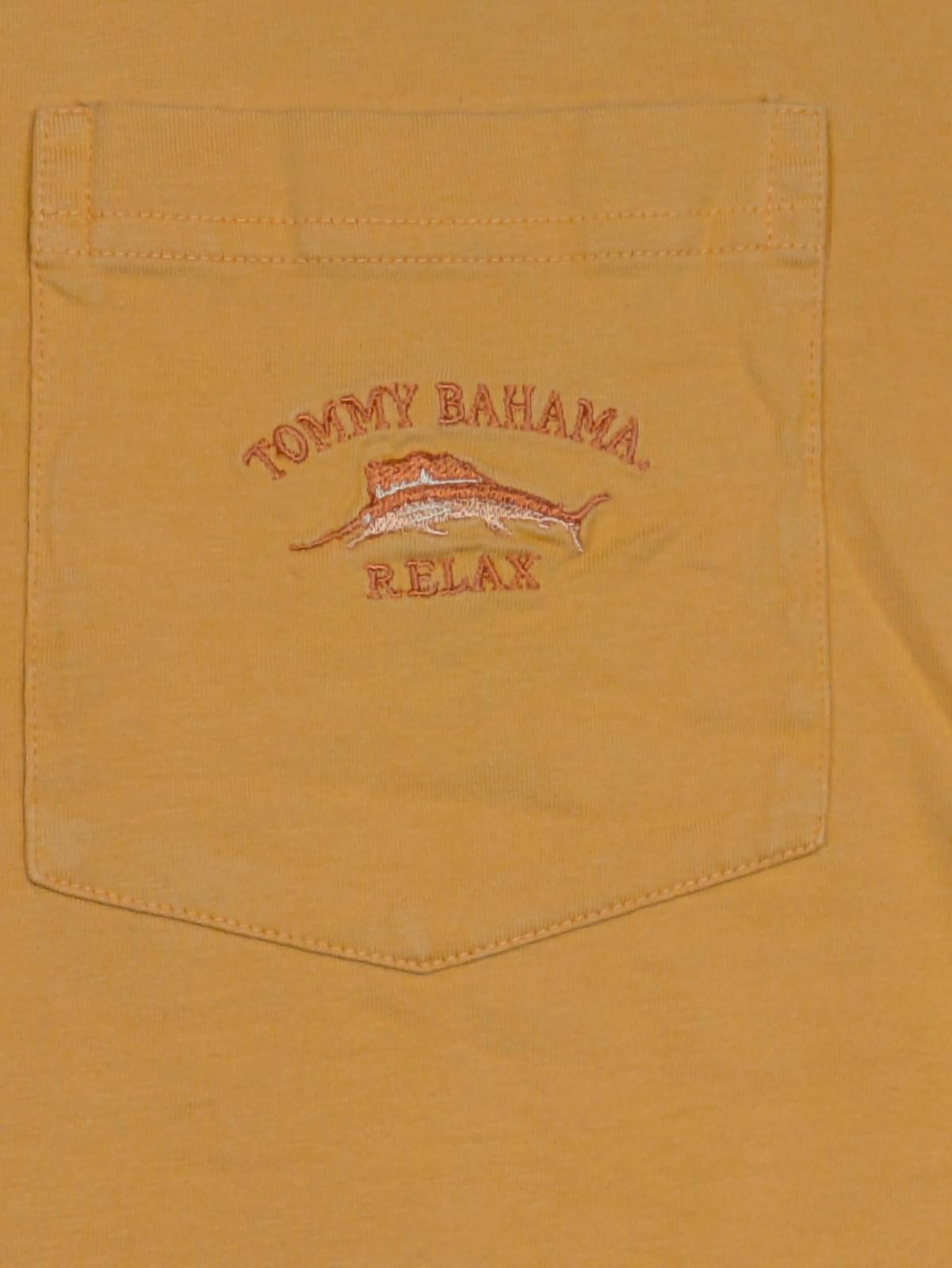 Tommy Bahama Relax Pima Cotton Pocket T-Shirt Casual Boxy Mens XL - Image 4