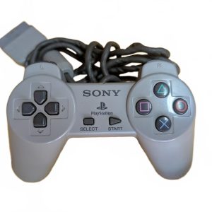 Sony PlayStation SCPH-1080 OEM Wired Controller PS1 Retro Gray