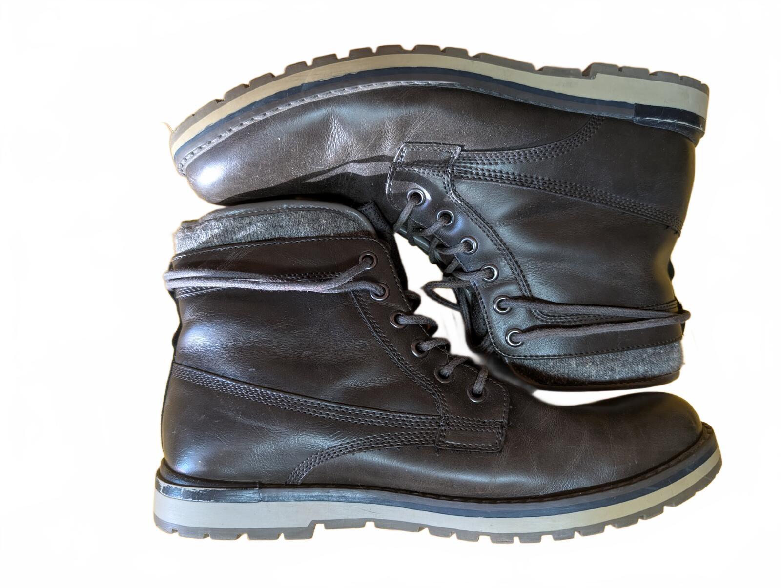 Sonoma Goods For Life Findlay Lace Up Ankle Boots Brown Mens Size 8.5 - Image 2