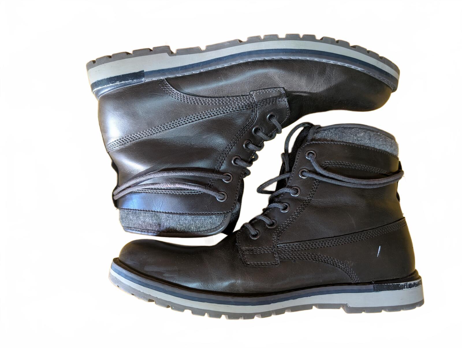 Sonoma Goods For Life Findlay Lace Up Ankle Boots Brown Mens Size 8.5 - Image 3