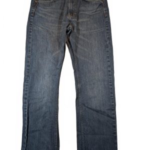 Bullhead Straight Leg Denim Jeans Faded Blue Classic Fit Casual Mens 32x32